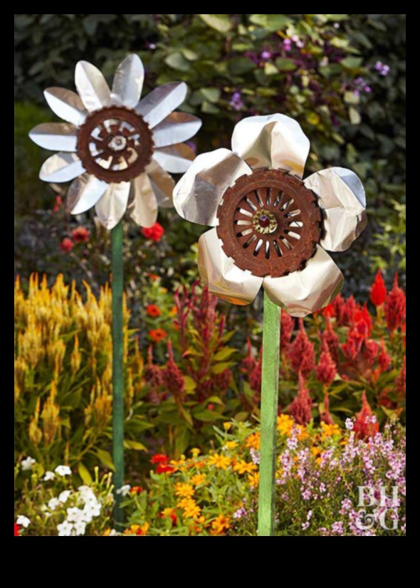 Mākslinieciskā harmonija: paceliet savu dārzu ar elegantiem akcentiem