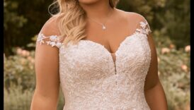 Veidots līkumiem: liela izmēra Bridal Couture Marvels