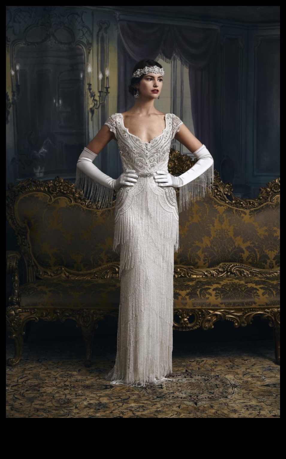 Antīks valdzinājums: mūžīga vintage līgavas elegance