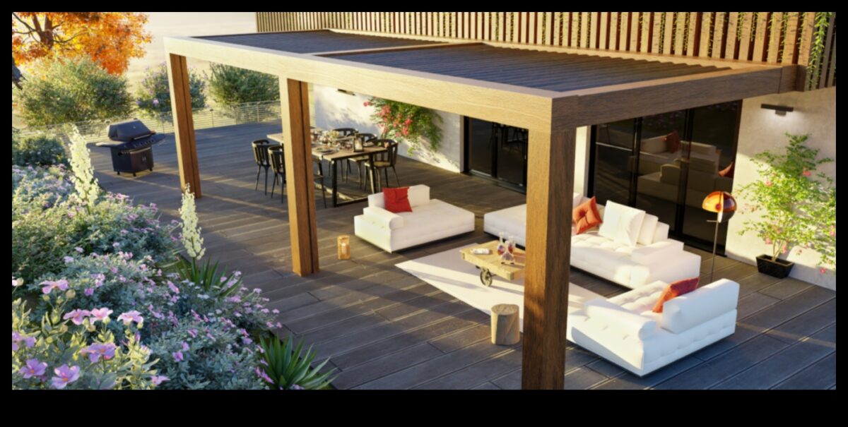 Garden Grandeur: mākslinieciski akcenti jūsu āra telpai